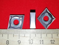 Пластина ромб  CNGG 120402 - FJ материал обработки- нерж. сталь, чугун, жаропроч. стали