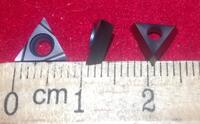 Пластины правильный треугольник с зад.углом TPGH 080202 L-F материал обработки - сталь, нерж.сталь, чугун