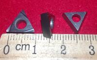 Пластины правильный треугольник с зад.углом TPGH 110304 L-FS материал обработки - сталь, нерж.сталь, чугун