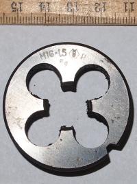 Плашка М 16х1,5