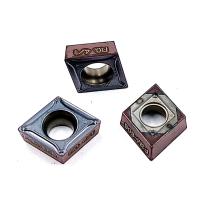 Пластина ромб с зад.углом CCMT 09T304 F3M материал обработки - жаропрочные материалы