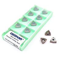 Пластина лом.треуг. с зад.углом WCMT 050308-MF LF6118 мат. обработки - сталь, нерж.сталь, чугун (10 штук)