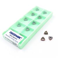 Пластина лом.треуг. с зад.углом WCMX 030208-MF LF6118 мат. обработки - сталь, нерж.сталь, чугун (10 штук)