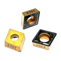 Пластина ромб с зад. углом CCMT 120408-UG материал обработки- сталь