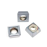 Пластина квадратная с зад. углом SPMT 060204 DP материал обработки- сталь