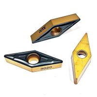 Пластина с зад. углом VBMT 160408-UF мат.обработки - сталь