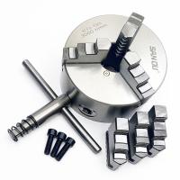 Патрон токарный K11-125 , 3 - х кулачковый самоцентрирующий с d посадочного пояска 95мм на планшайбу d125