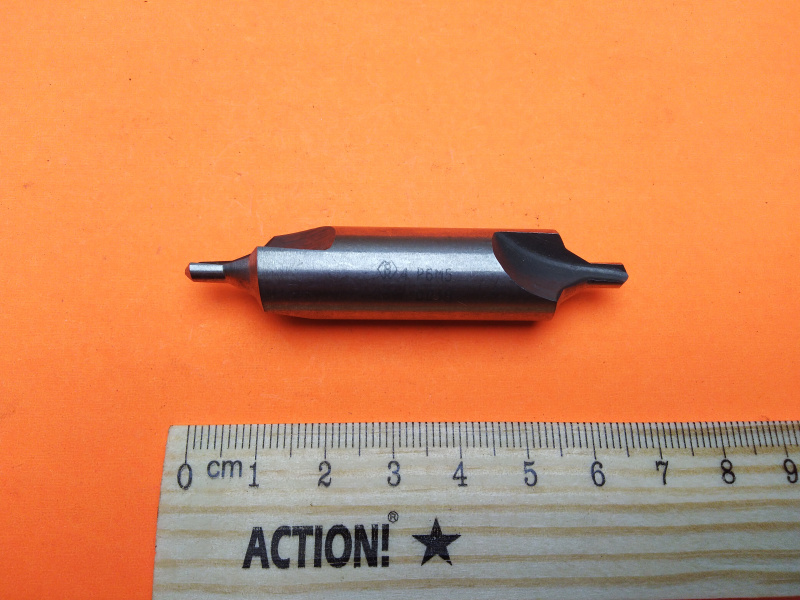 Сверло центровочное d 4 x 14 класс В Р6М5