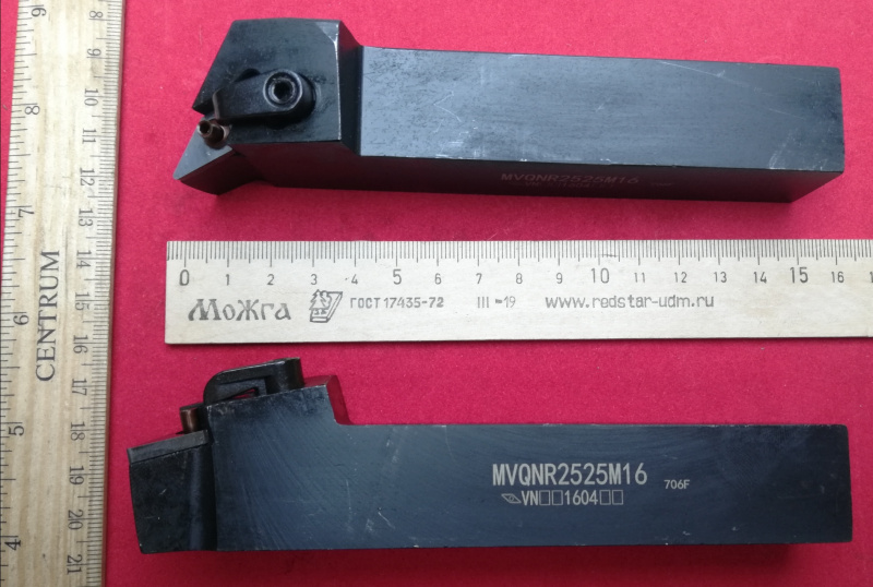 Державка упорная проходная MVQNR 2525 M 16