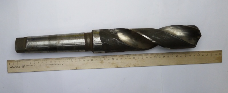 Сверло d 54,5 x 170 к/х КМ5 Р6М5 ГОСТ 