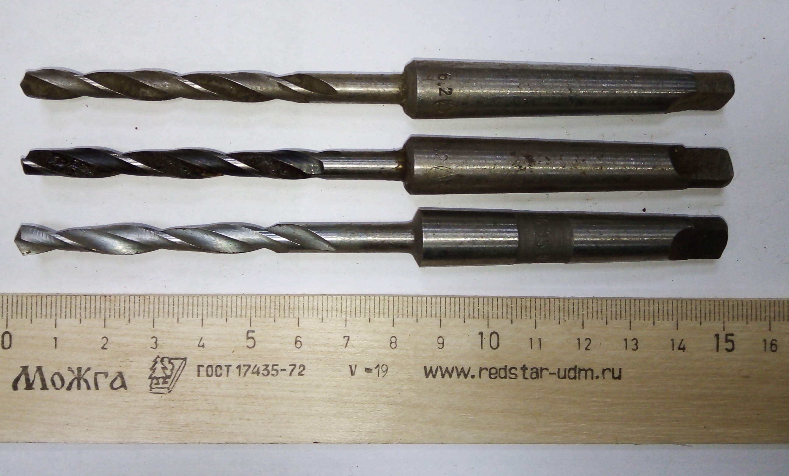 Сверло d 6,2 к/х КМ1 Р6М5 ГОСТ (5 ШТ)