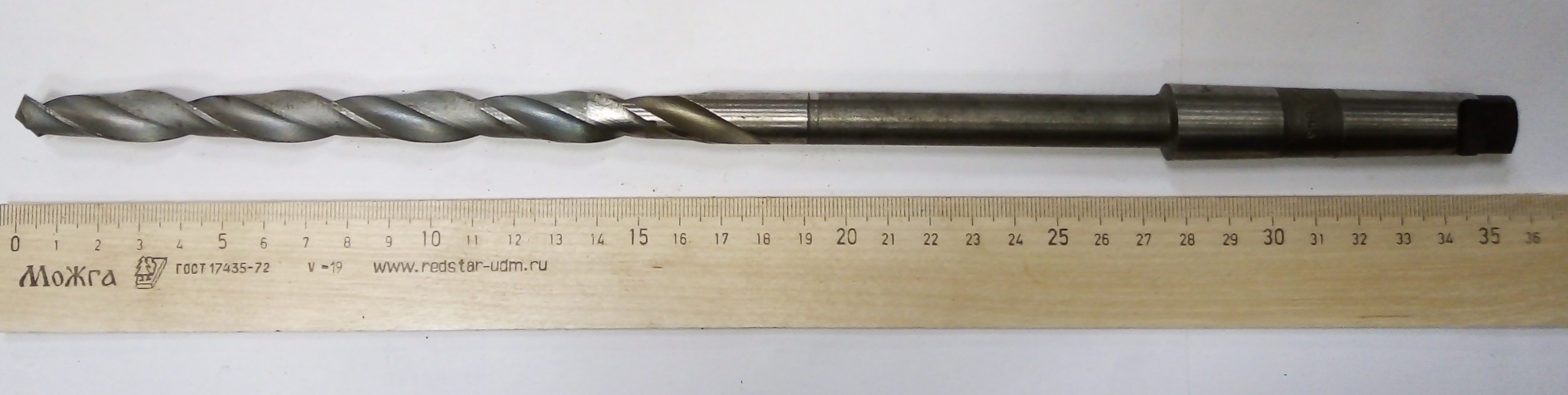 Сверло d 12,7 к/х КМ2 Р6М5 Удл ГОСТ