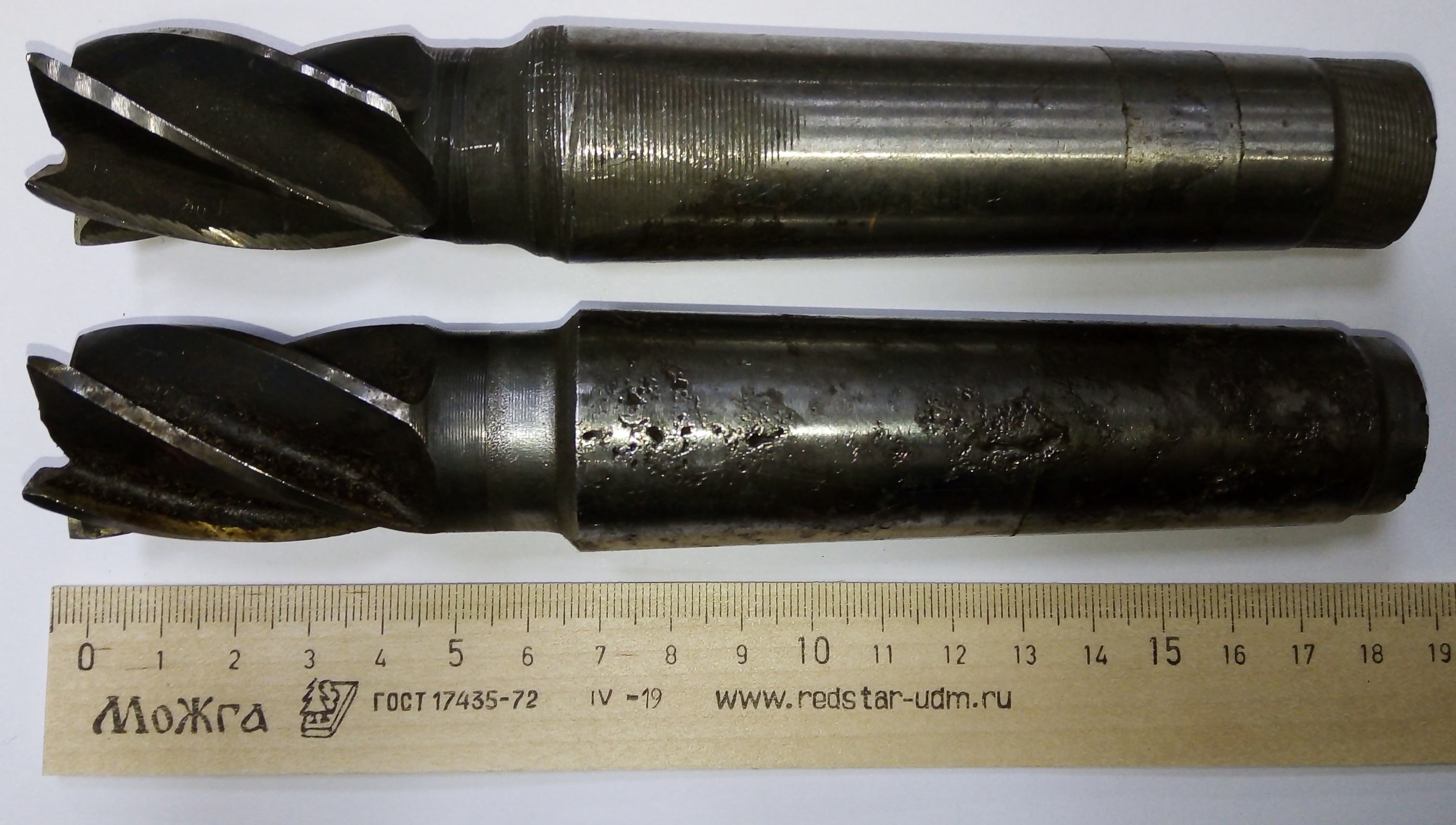 Фреза Концевая d 28х50 к/х Z=5 КМ4 Р6М5 (ржавчина)