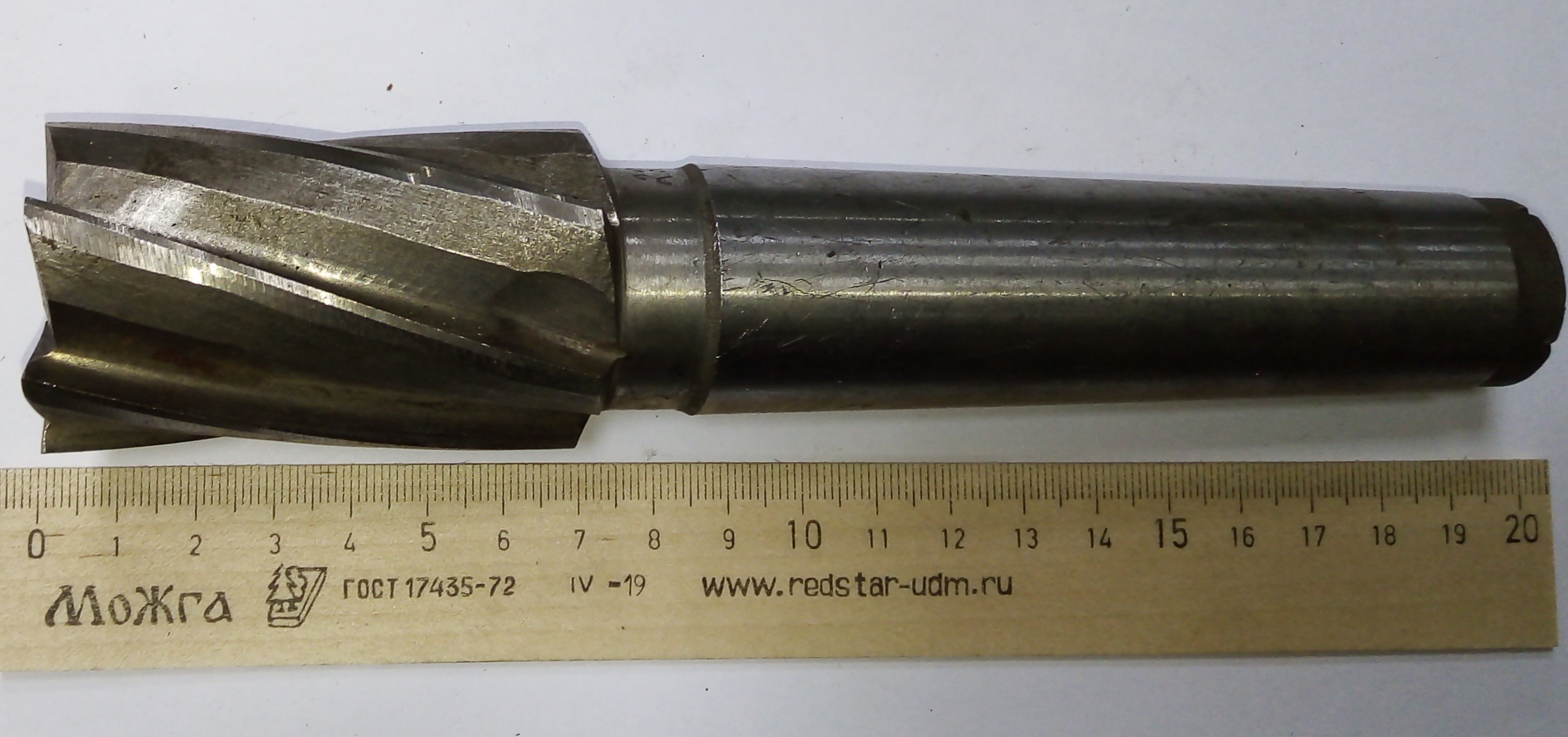 Фреза Концевая d 40х65 к/х Z=6 КМ4 Р6М5 (нетоварный вид)
