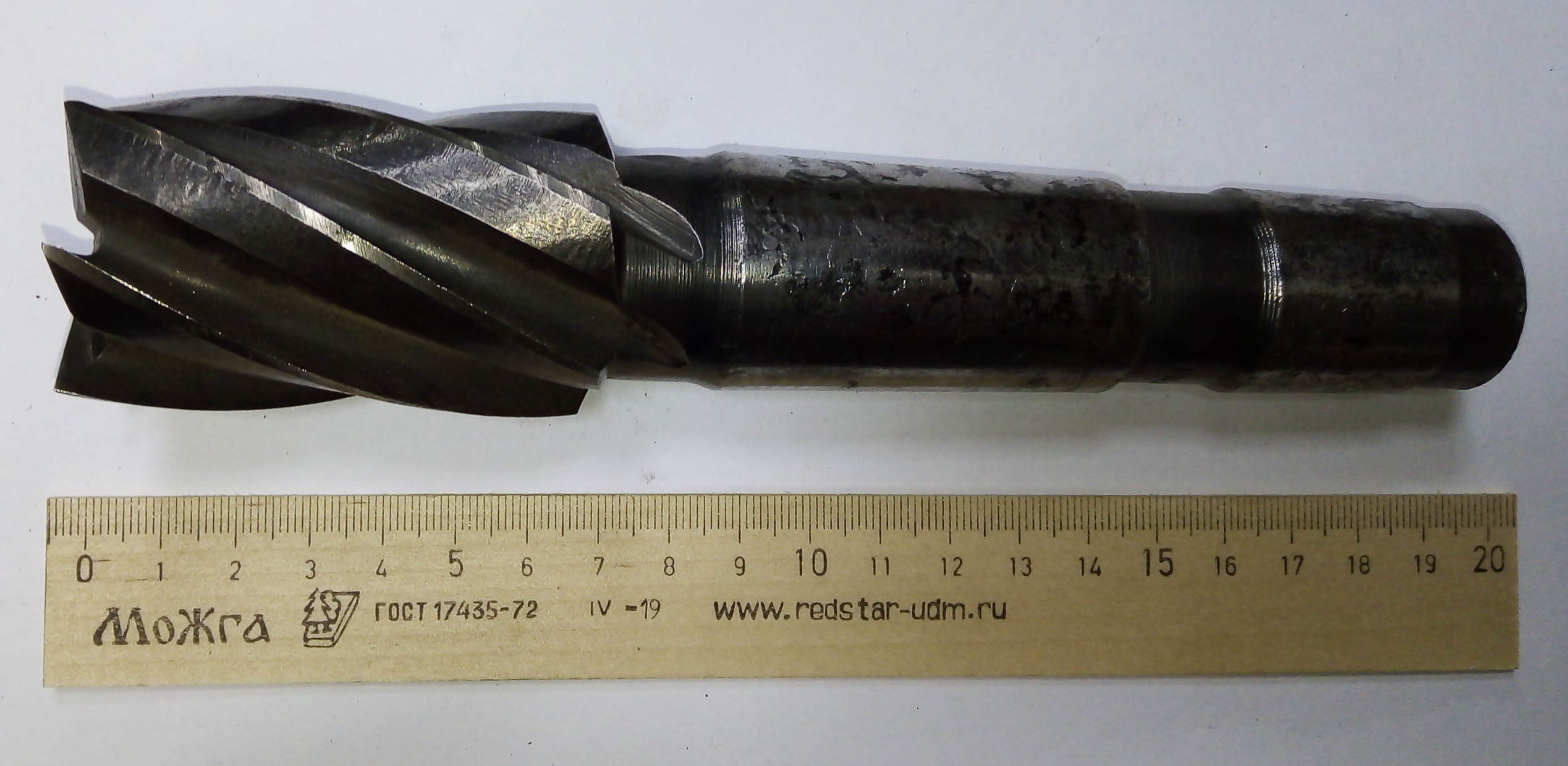 Фреза Концевая d 40х65 к/х Z=6 КМ4 Р6М5 (ржавчина)