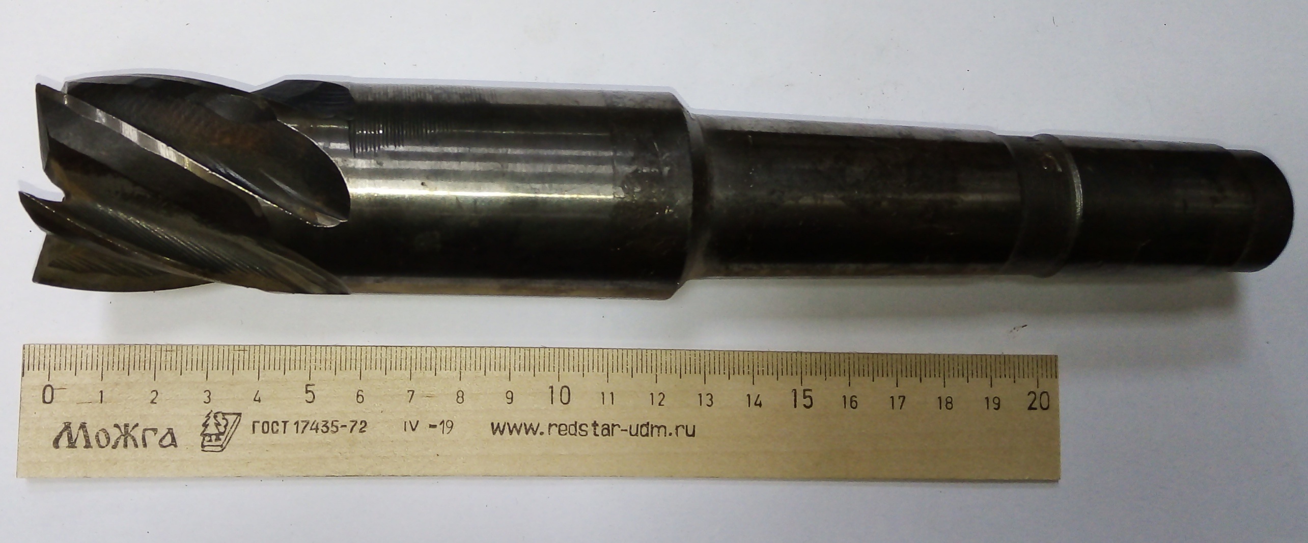 Фреза Концевая d 40х50 к/х Z=6 КМ4 Р6М5К5 (нетоварный вид)