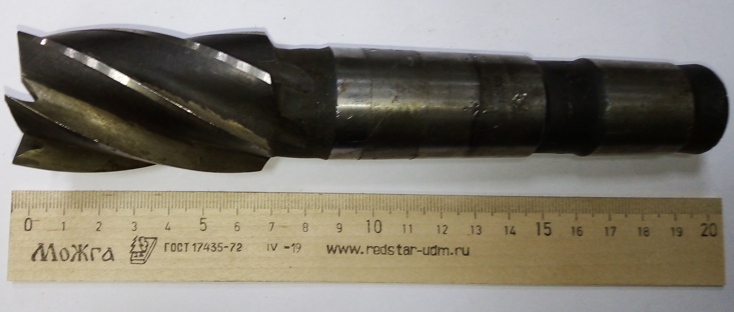 Фреза Концевая d 40х65 к/х Z=6 КМ4 Р6М5Ф3 (ржавчина)