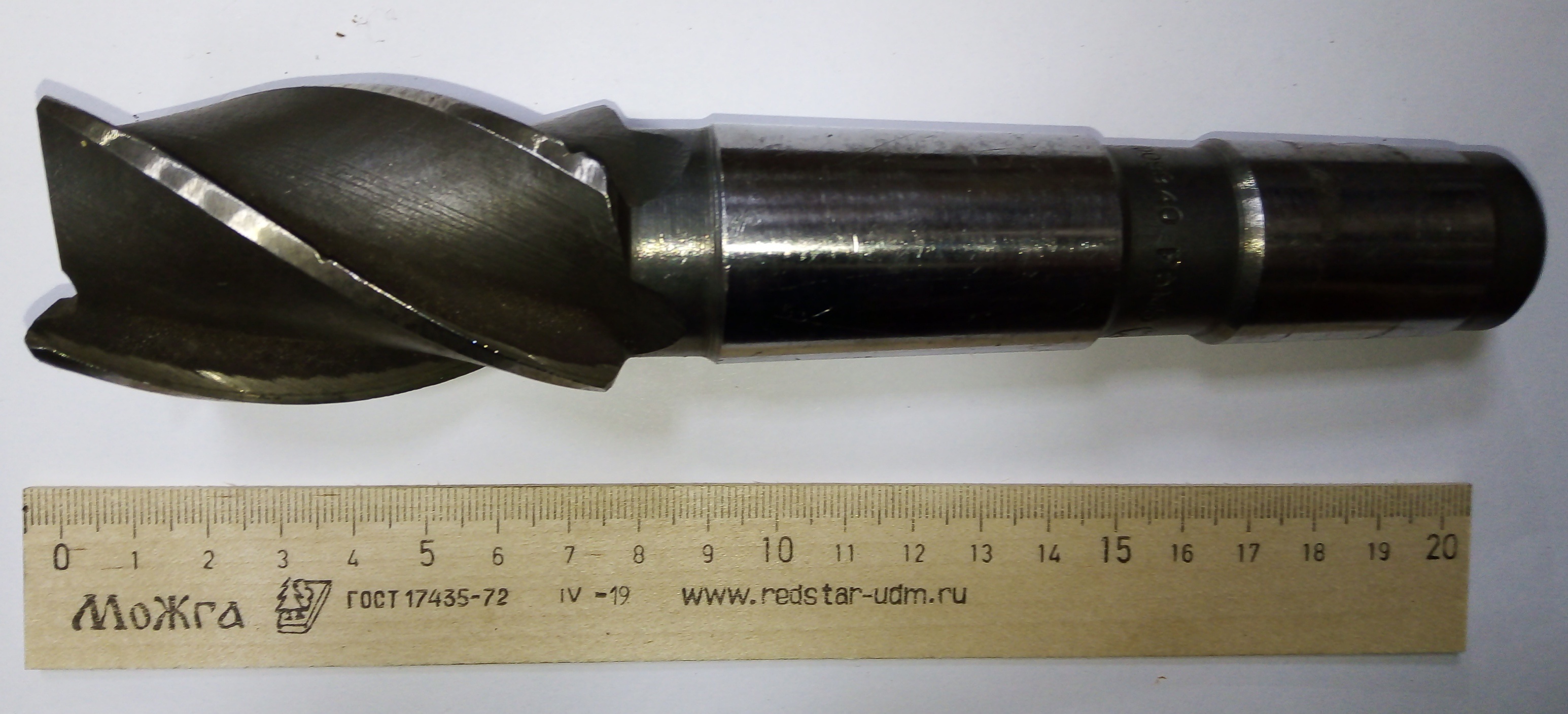 Фреза Концевая d 40х65 к/х Z=4 КМ4 Р6М5 (СКОЛЫ-ВМЯТИНЫ)
