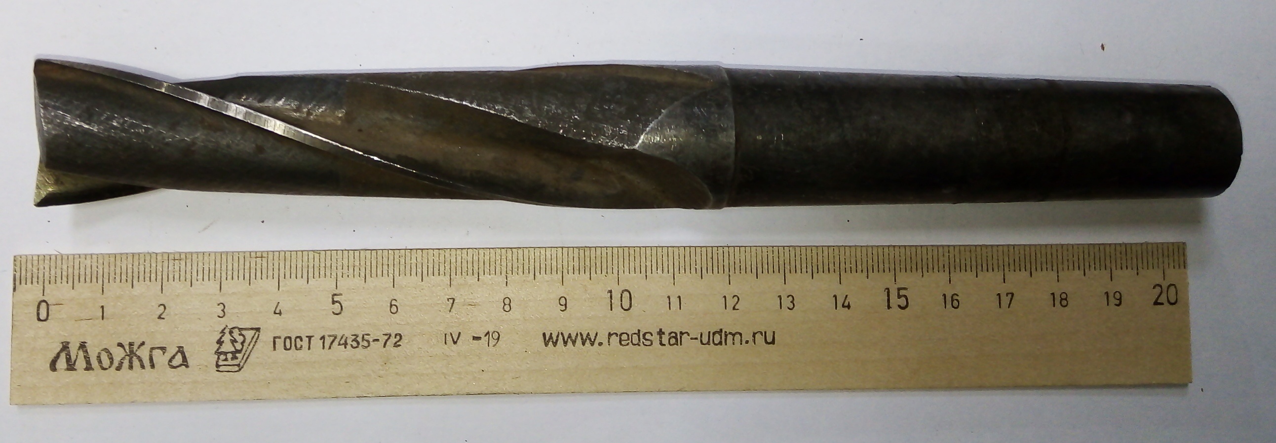 Фреза Концевая d 25х100 к/х Z=2 КМ3 Р6М5 (нетоварный вид)