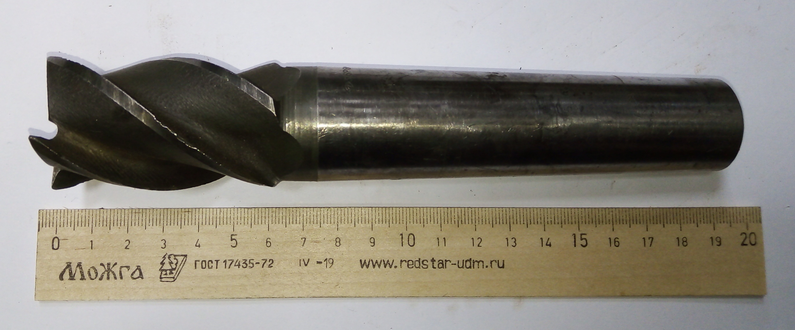 Фреза Концевая d 36х60 к/х Z=4 КМ4 Р6М5 (СКОЛЫ-ВМЯТИНЫ)