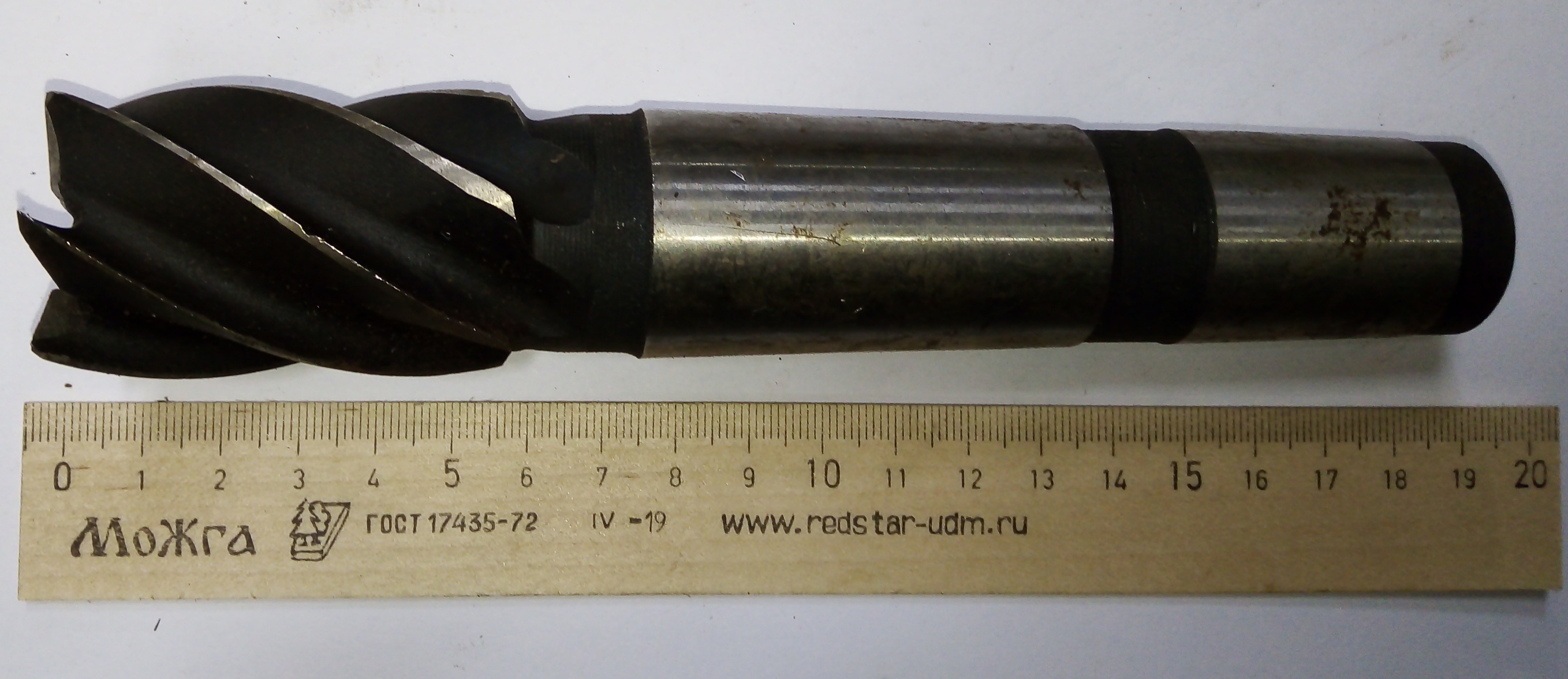 Фреза Концевая d 36х55 к/х Z=6 КМ4 Р6М5 (мелкие сколы-вмятины)