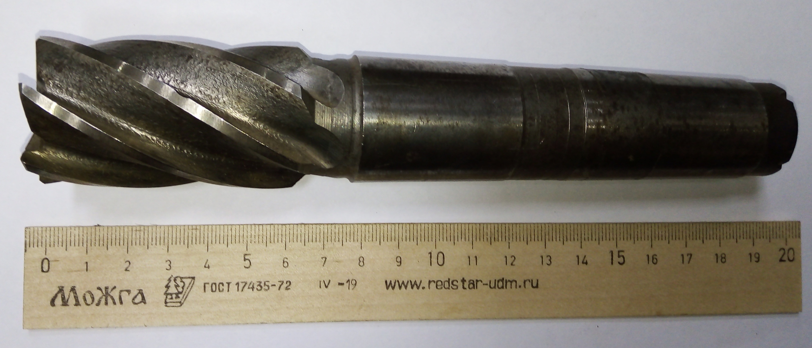 Фреза Концевая d 35х60 к/х Z=6 КМ4 Р6М5 (мелкие сколы-вмятины)