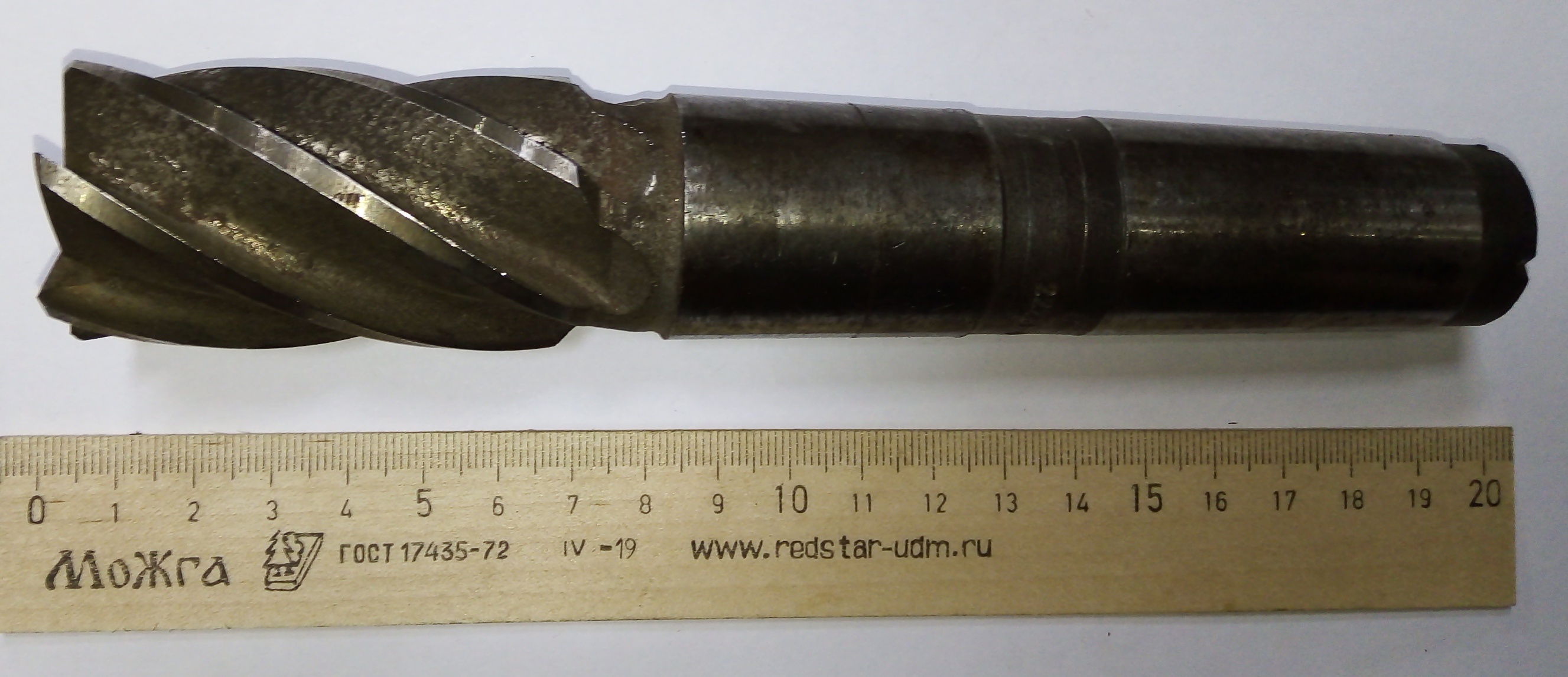 Фреза Концевая d 35х60 к/х Z=6 КМ4 Р6М5 (нетоварный вид)