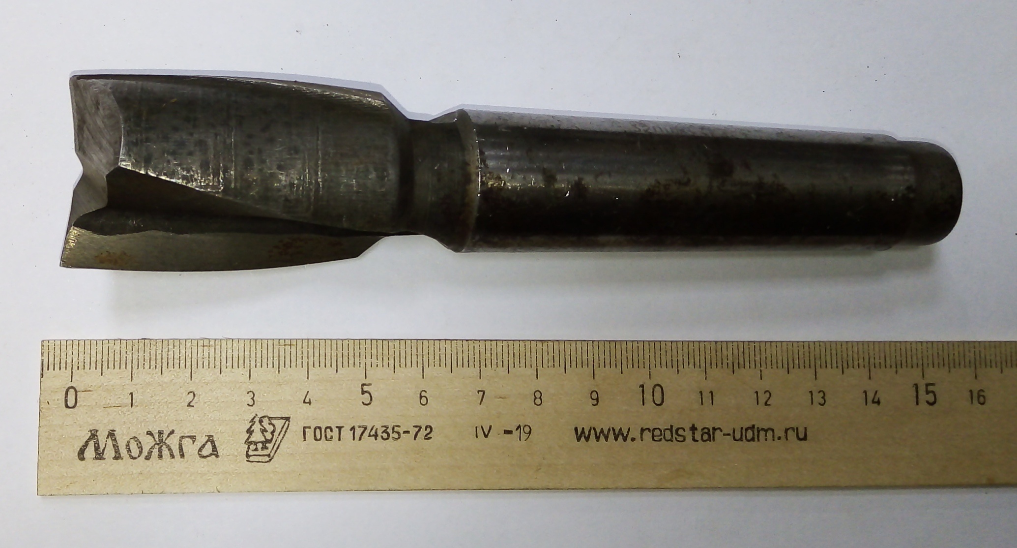 Фреза Концевая d 32х50 к/х Z=2 КМ3 Р6М5 (ржавчина)