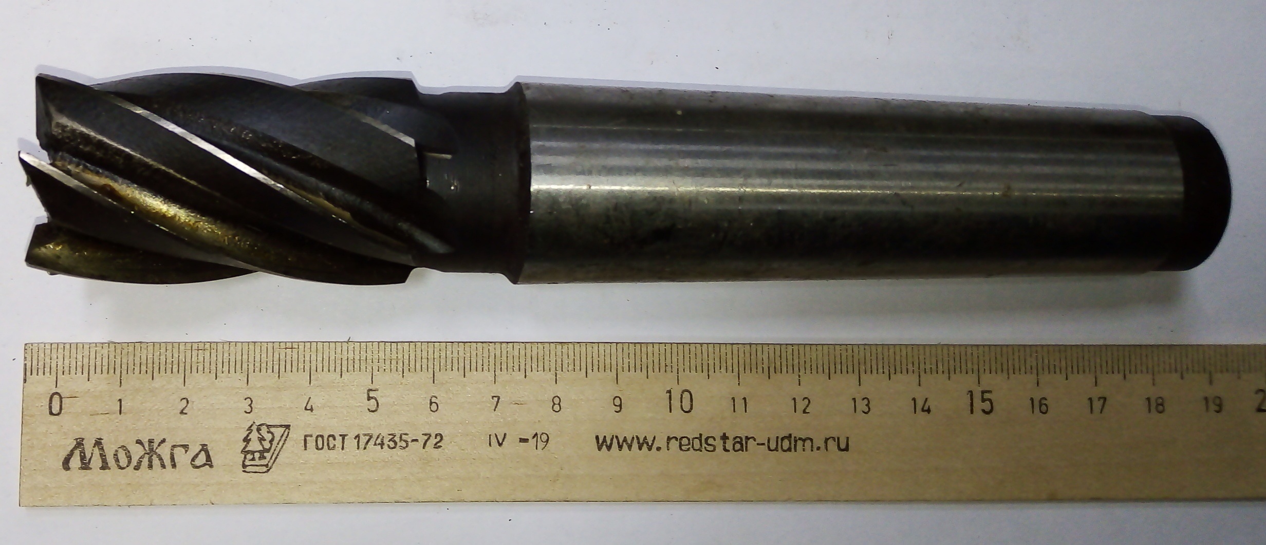 Фреза Концевая d 32х55 к/х Z=6 КМ4 Р18