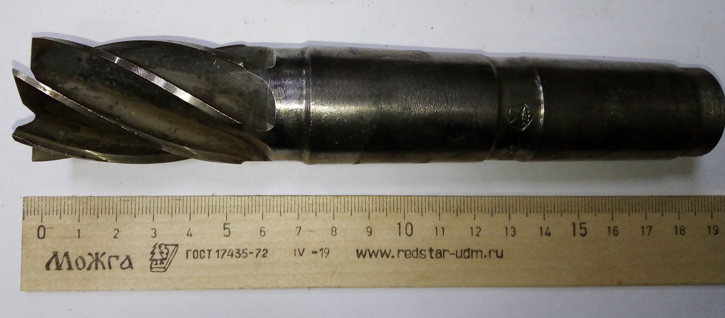 Фреза Концевая d 32х55 к/х Z=6 КМ4 Р6М5 (нетоварный вид)