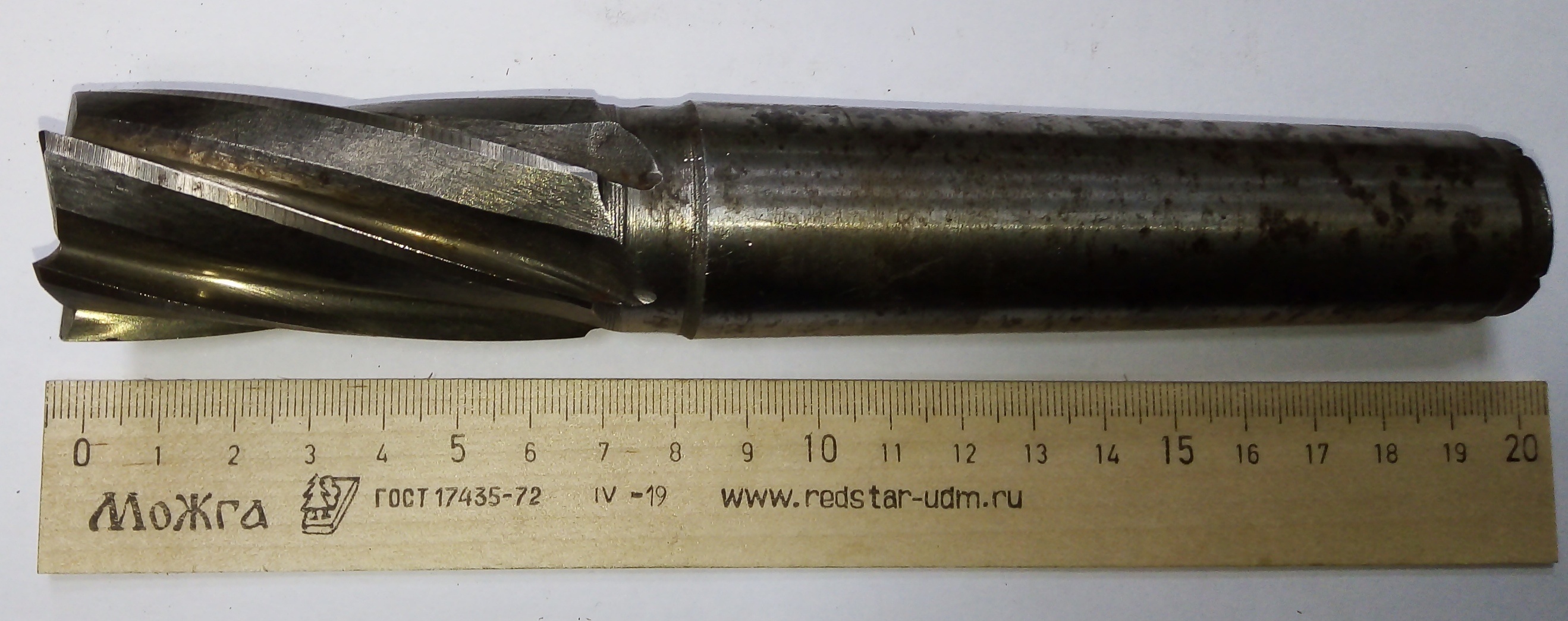 Фреза Концевая d 32х65 к/х Z=6 КМ4 Р6М5 (нетоварный вид)