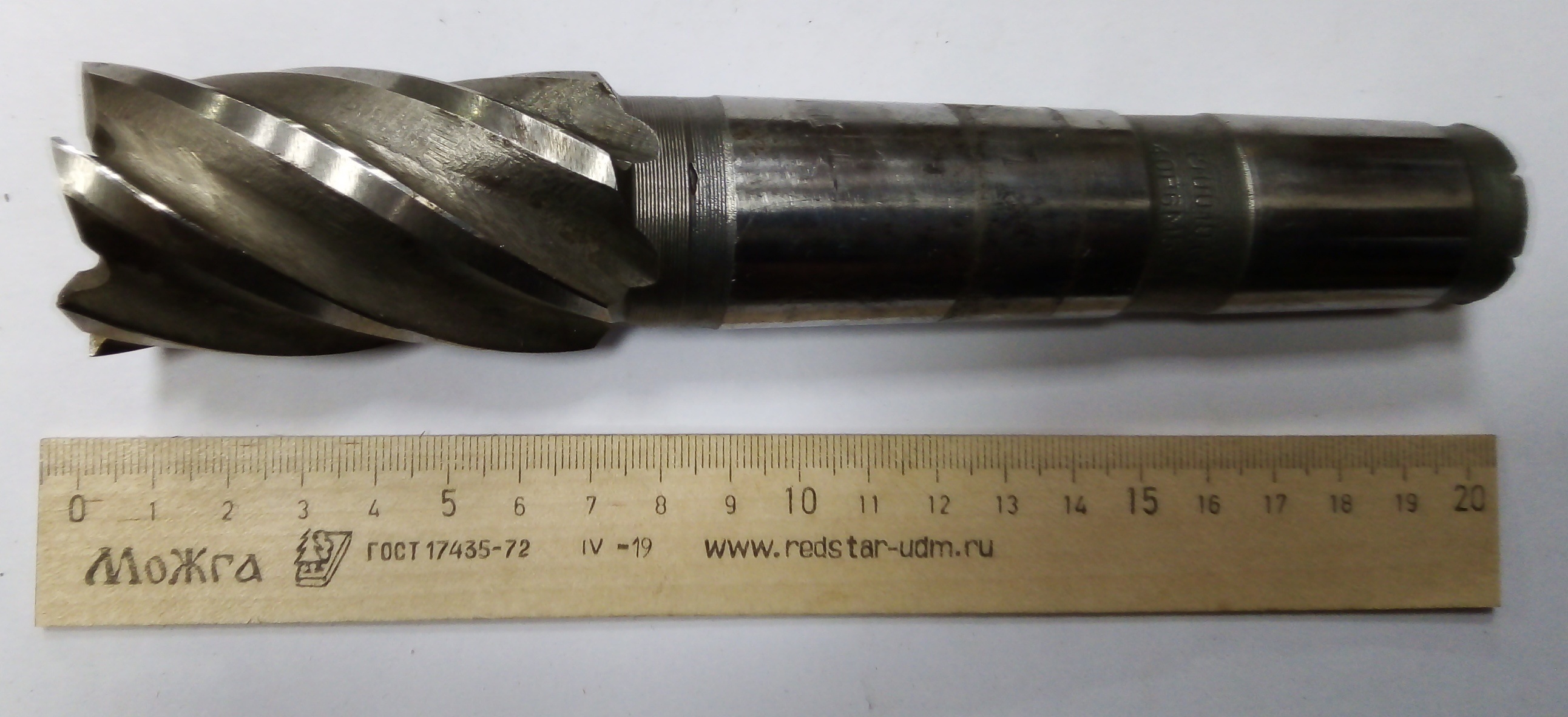 Фреза Концевая d 38х65 к/х Z=6 КМ4 Р6М5 