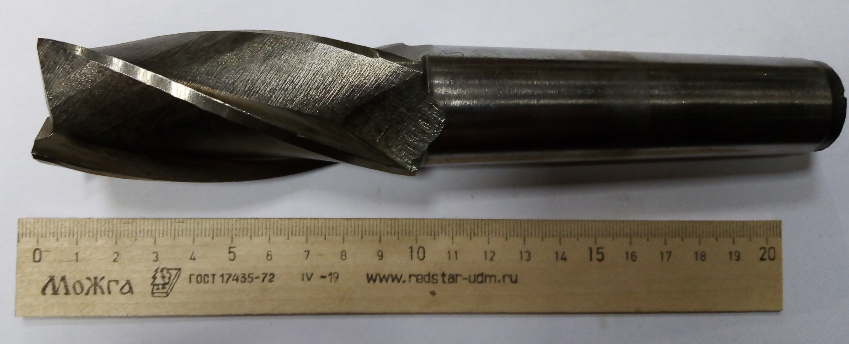 Фреза Концевая d 38х90 к/х Z=4 КМ4 Р6М5 (мелкие сколы-вмятины)