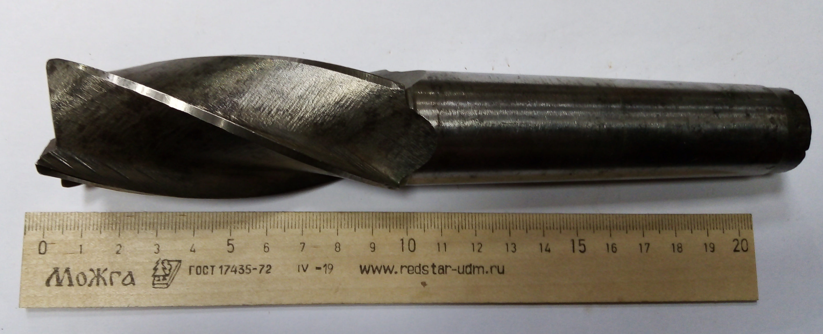 Фреза Концевая d 38х90 к/х Z=4 КМ4 Р6М5 (нетоварный вид)
