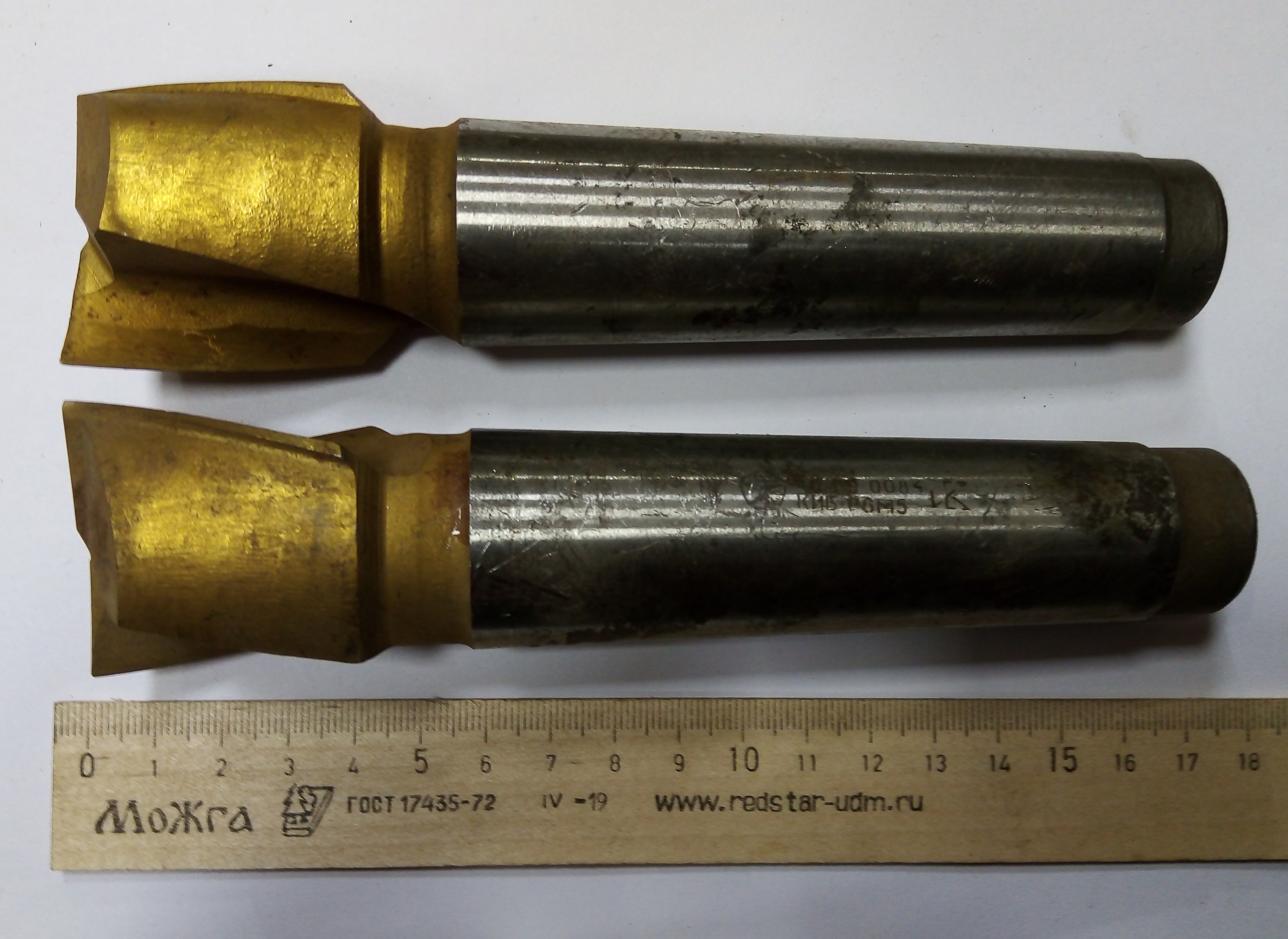 Фреза Концевая d 40х40 к/х Z=2 КМ4 Р6М5 (нетоварный вид)