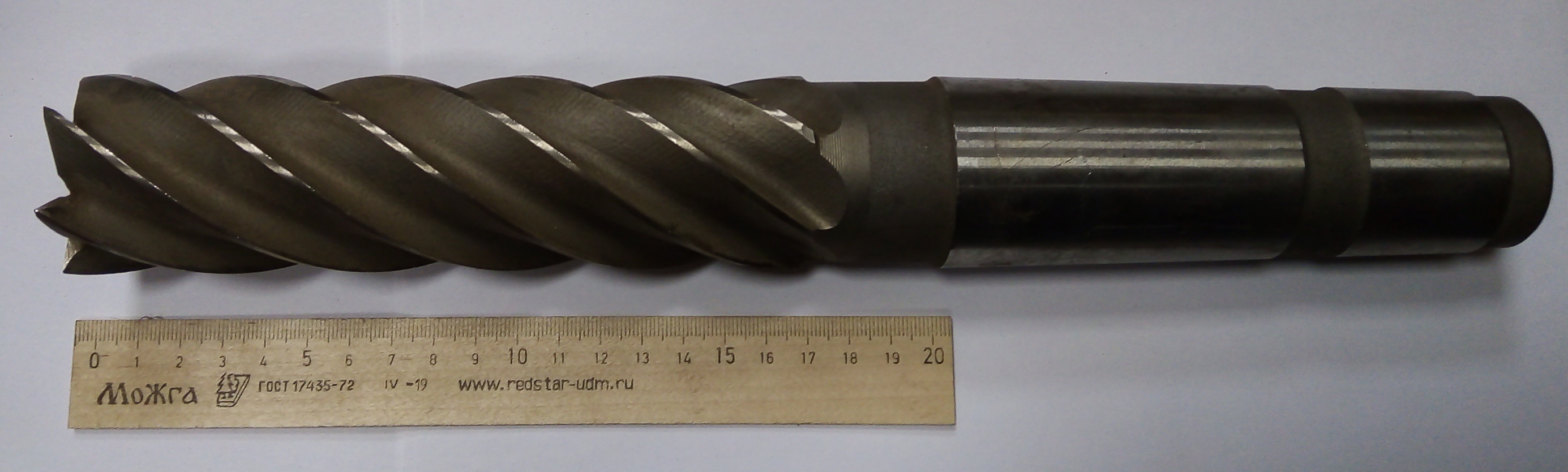 Фреза Концевая d 45х165 к/х Z=6 КМ5 Р6М5