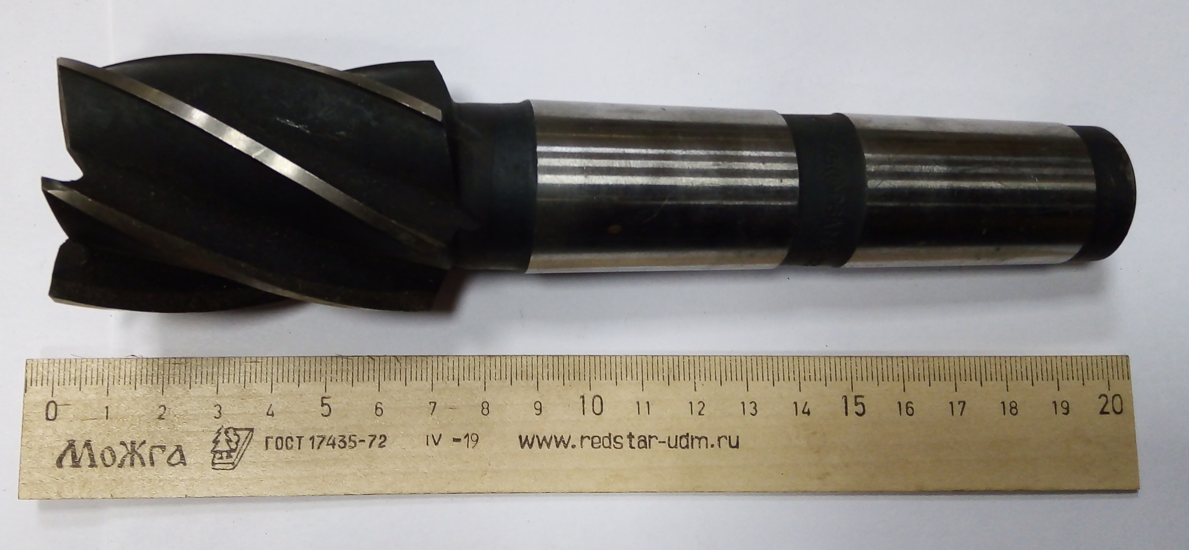 Фреза Концевая d 45х65 к/х Z=6 КМ4 Р6М5 (СКОЛЫ-ВМЯТИНЫ)