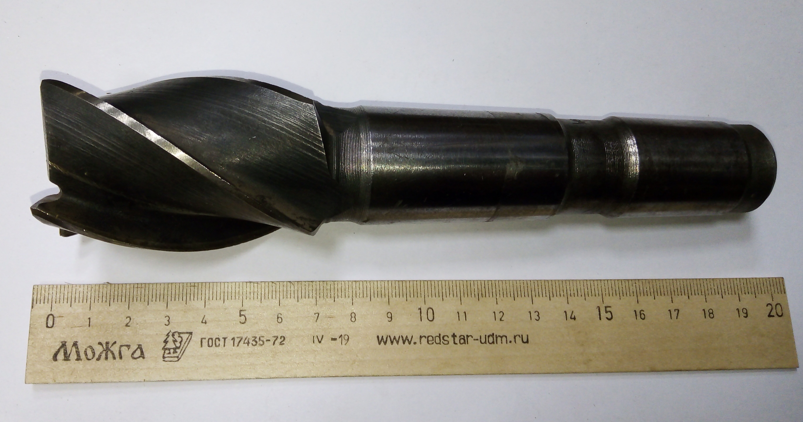 Фреза Концевая d 45х65 к/х Z=4 КМ4 Р6М5 (мелкие сколы-вмятины)