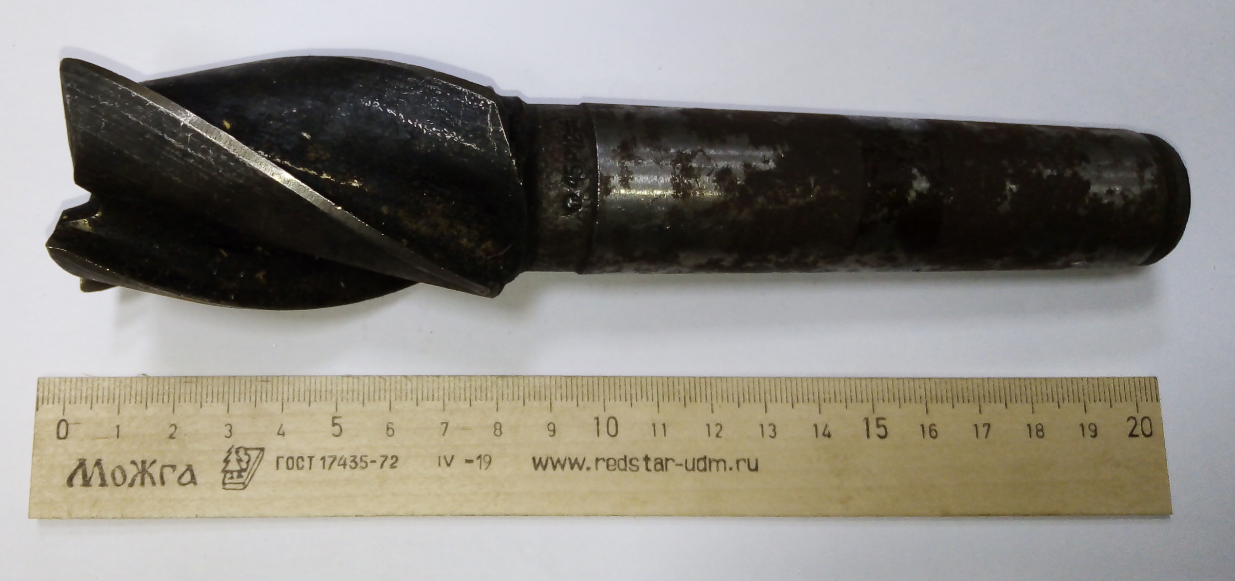 Фреза Концевая d 45х75 к/х Z=4 КМ4 Р12 
