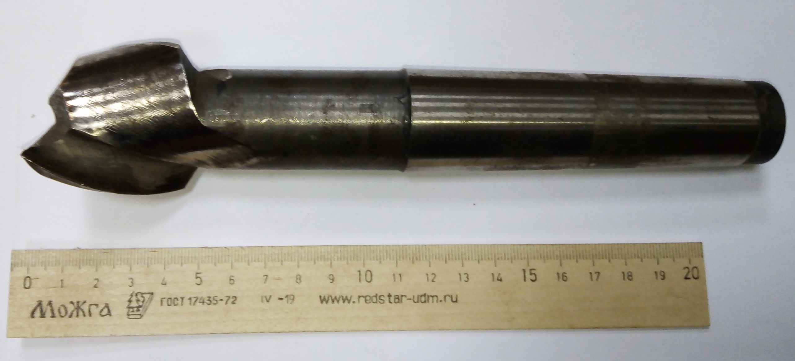 Фреза Концевая d 45х40 к/х Z=2 КМ4 Р6М5 (нетоварный вид)