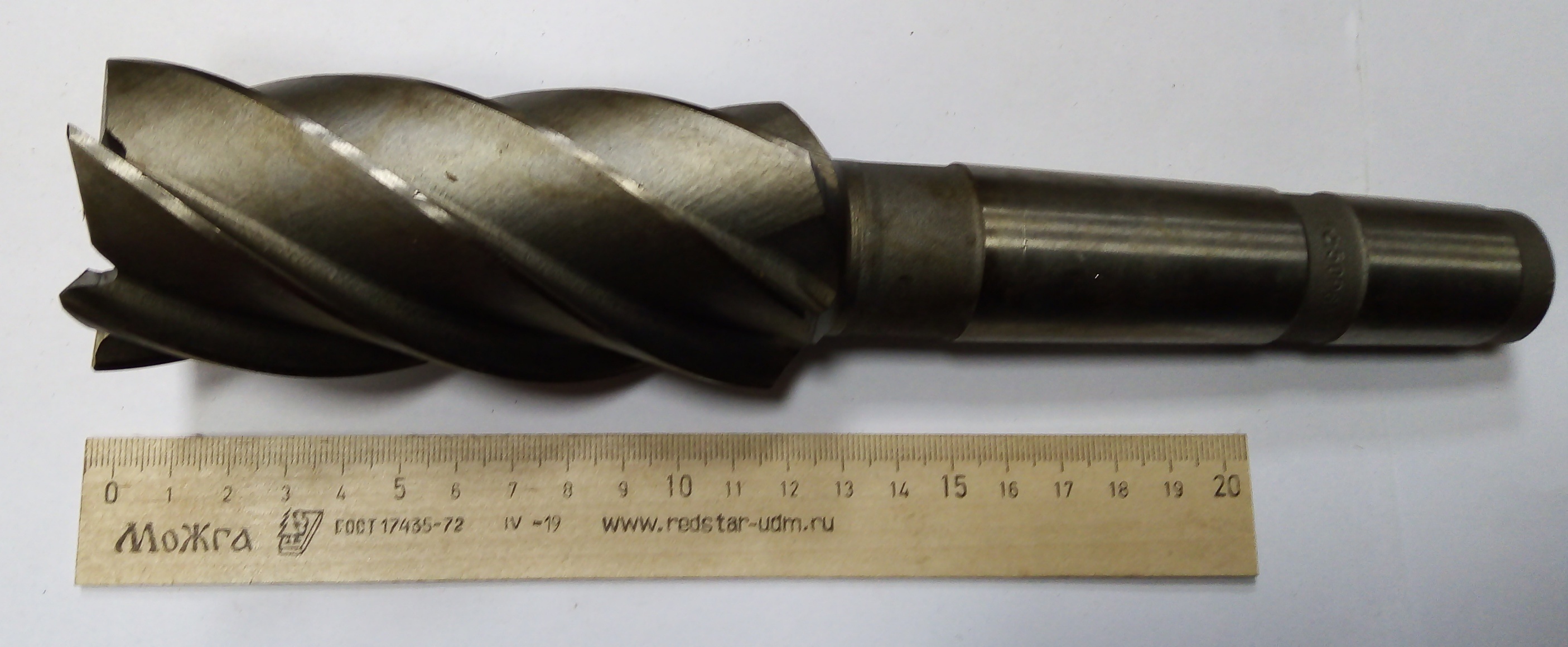 Фреза Концевая d 50х110 к/х Z=6 КМ4 Р6М5 (мелкие сколы-вмятины)