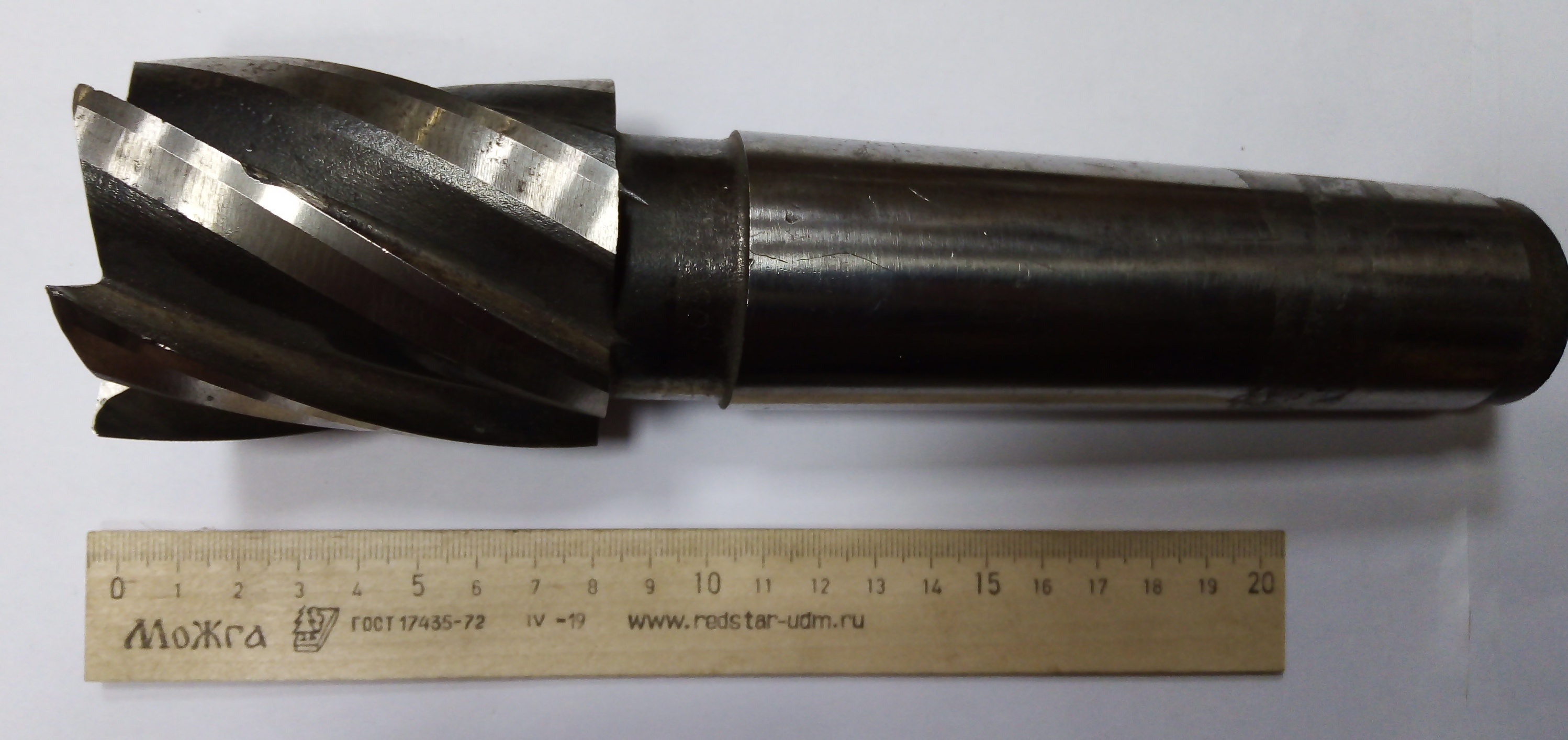 Фреза Концевая d 58х75 к/х Z=6 КМ5 Р6М5 (СКОЛЫ-ВМЯТИНЫ)