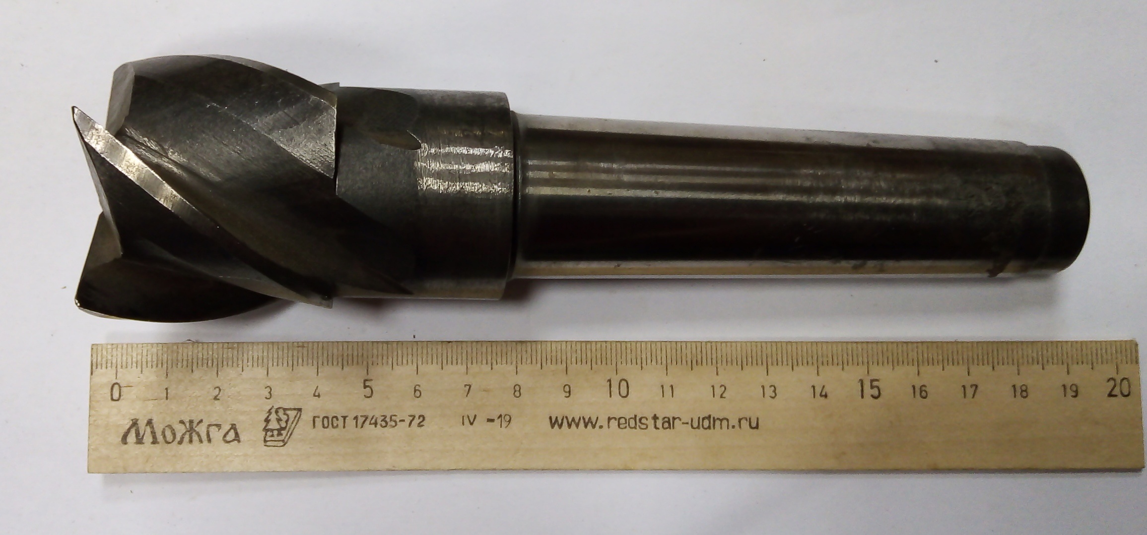 Фреза Концевая d 50х45 к/х Z=4 КМ4 Р6М5 (ржавчина)