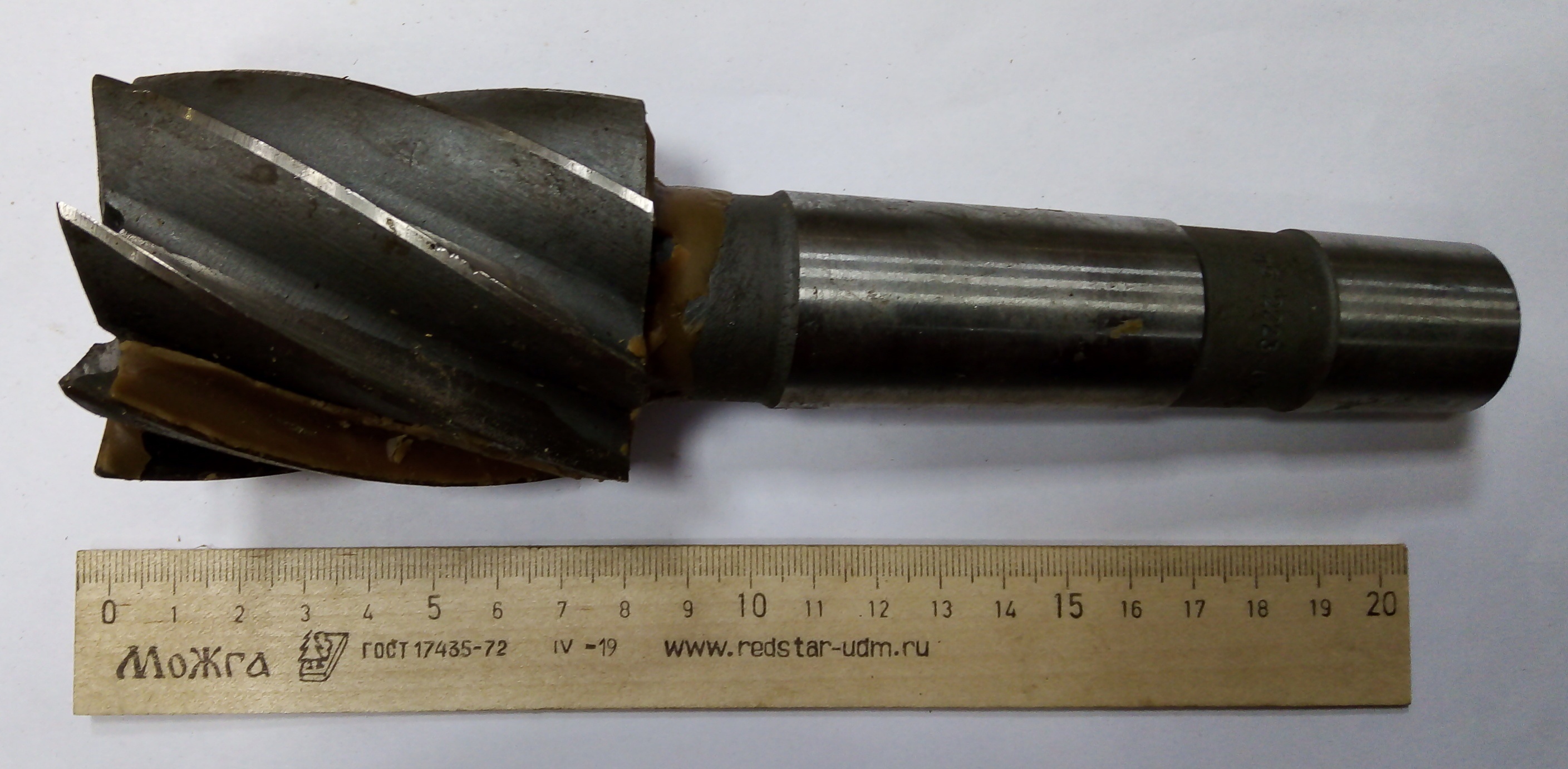 Фреза Концевая d 56х70 к/х Z=8 КМ4 Р6М5 (мелкие сколы-вмятины)