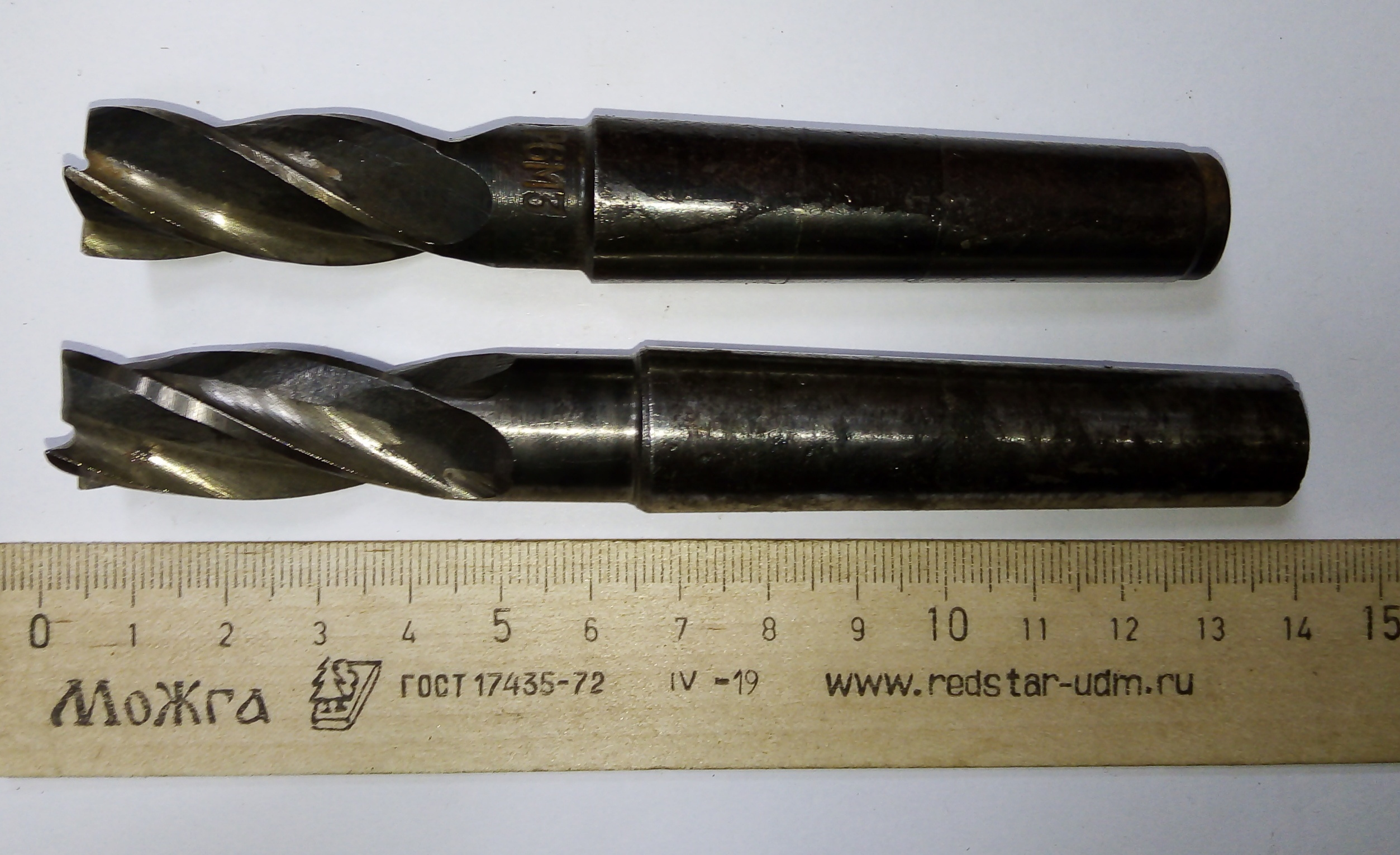 Фреза Концевая d 16х40 к/х Z=4 КМ2 Р6М5 (ржавчина)