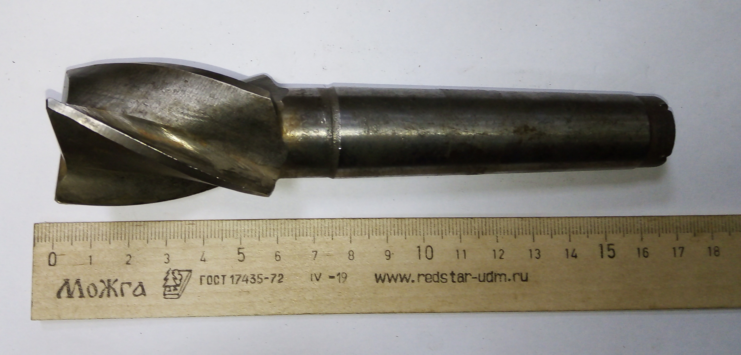 Фреза Концевая d 36х50 к/х Z=4 КМ3 Р6М5 (нетоварный вид)