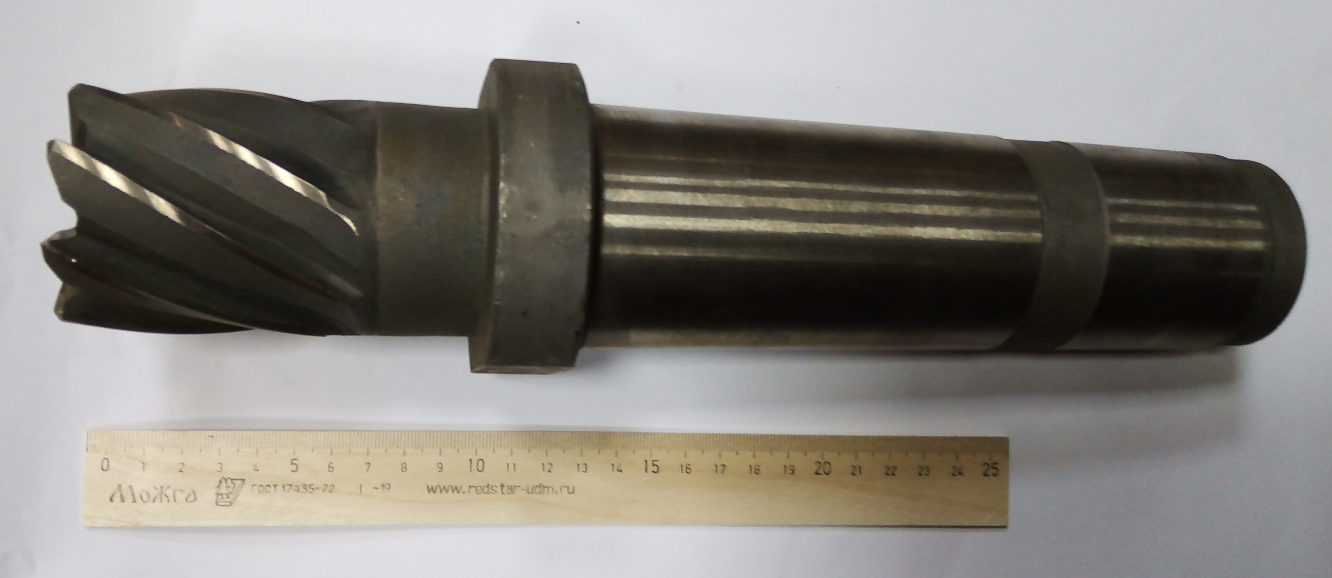 Фреза Концевая d 60х60 к/х Z=8 КМ6 Р9К10 (мелкие сколы)
