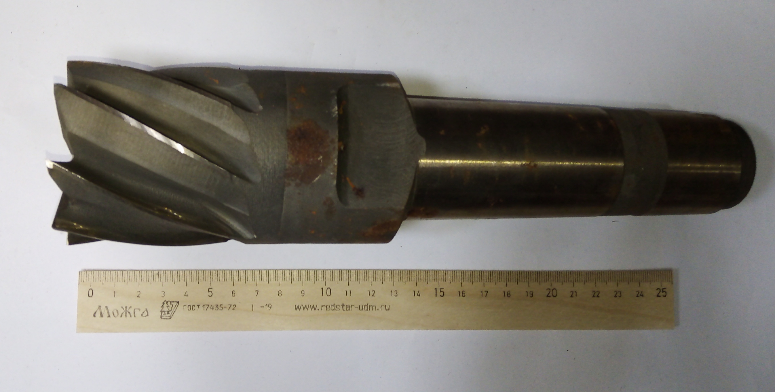 Фреза Концевая d 70х60 к/х Z=8 КМ5 Р6М5 (ржавчина)