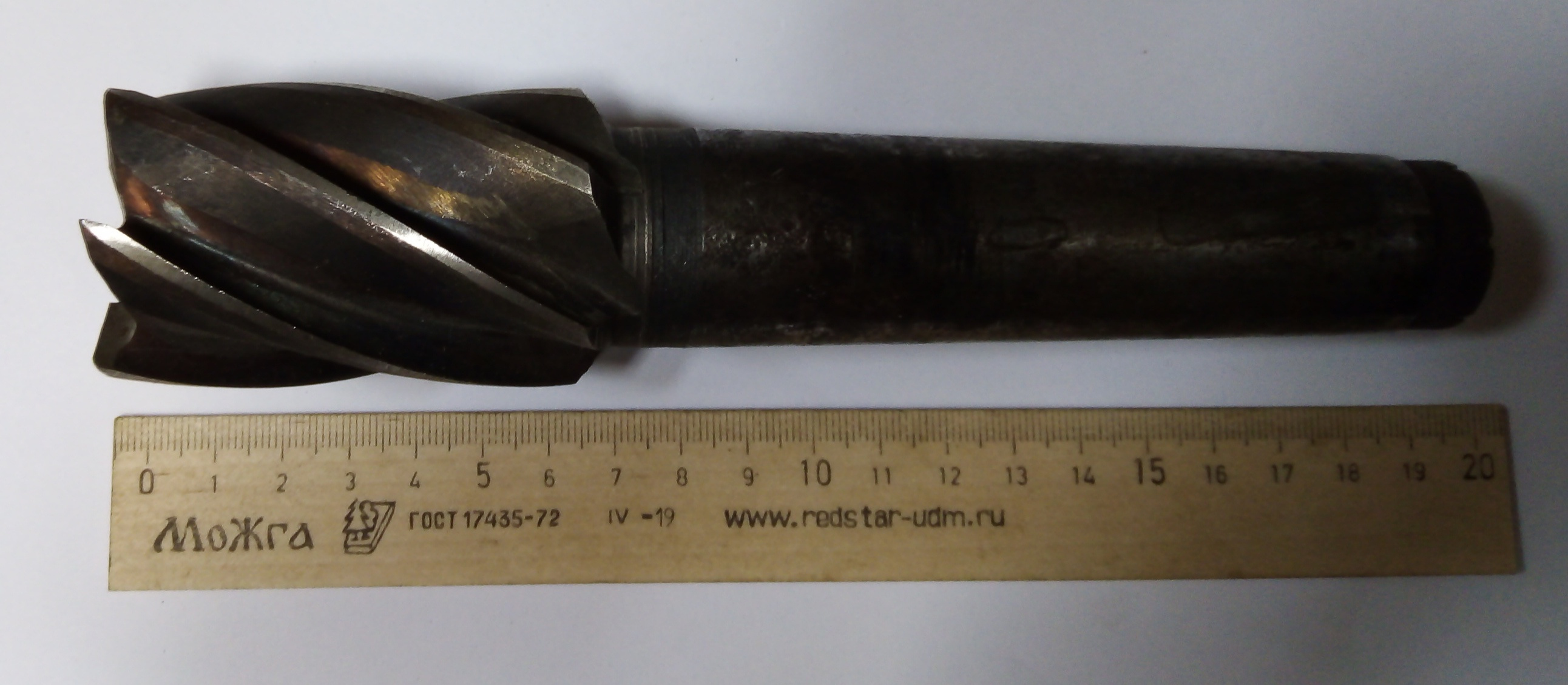 Фреза Концевая d 44х65 к/х Z=6 КМ4 Р6М5 