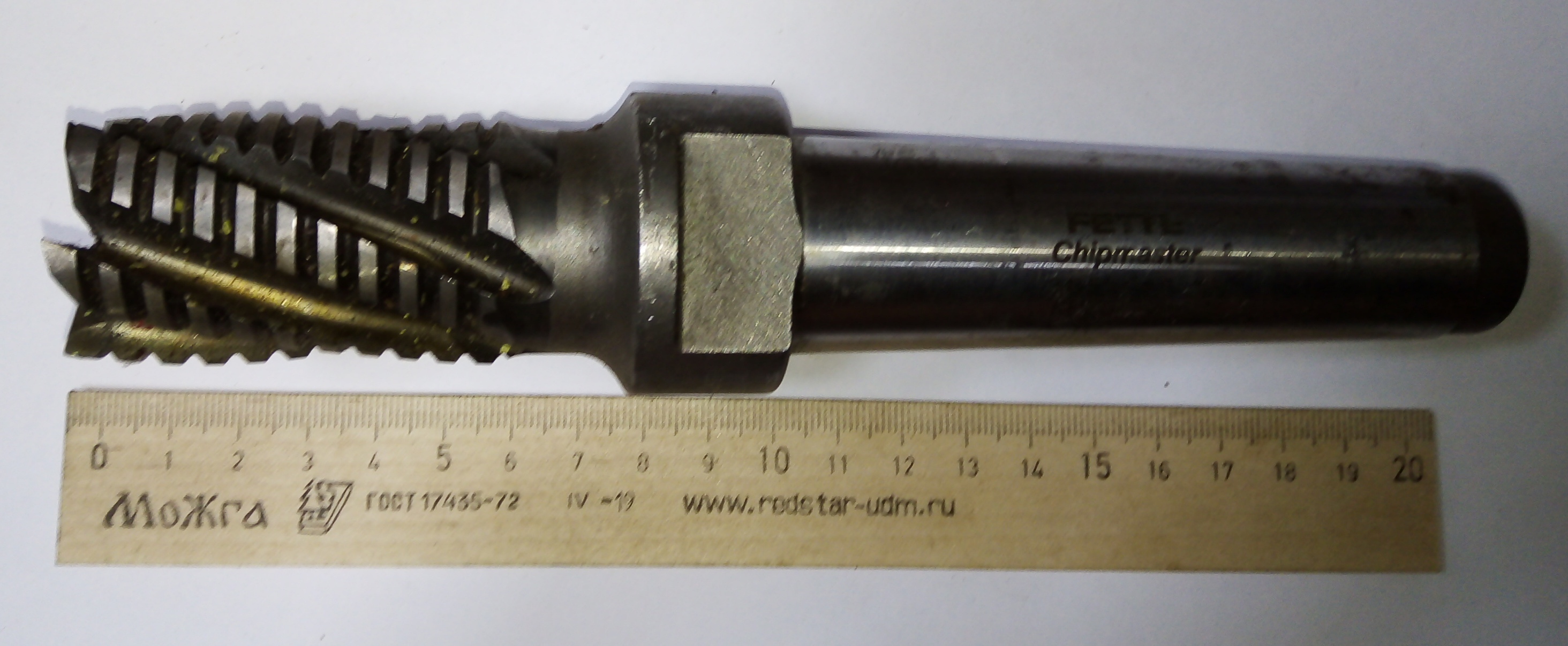 Фреза Концевая d 34х53 к/х Z=6 КМ4 KHSS (черновая)